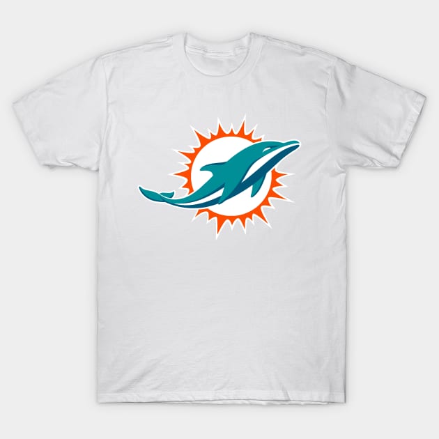 Miami Dolphins T-Shirt by Space wolrd